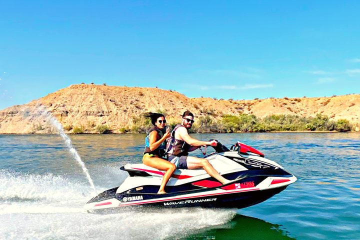 a small boat in a body of water